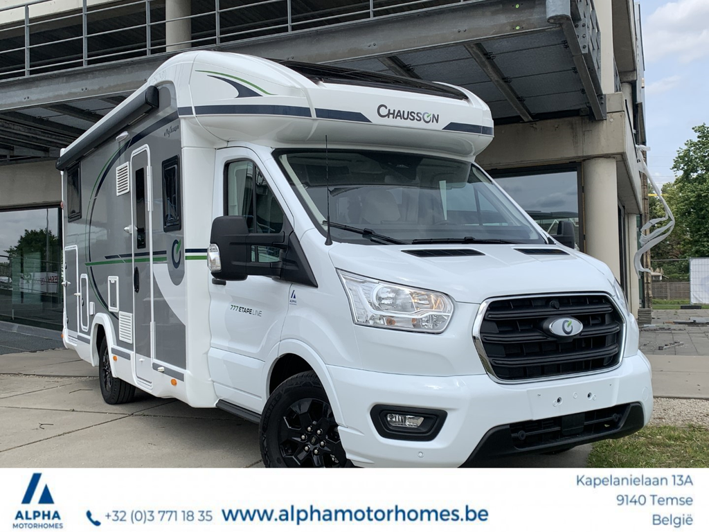 Chausson 777 Etape Line Ford 165 PK automaat - zonder liftbed